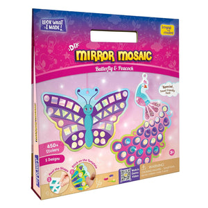 Imagimake Mirror Mosaic Butterfly & Peacock  Go Science DIY | Arts & CRAFT | AGE 3+ | Mirror Mosaic Craft.