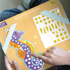 Imagimake Mirror Mosaic Ocean  Go Science DIY | Arts & CRAFT | AGE 3+ | Mirror Mosaic Craft | Ocean Theme.