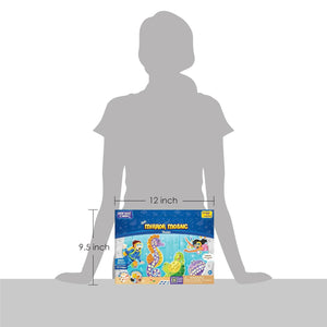 Imagimake Mirror Mosaic Ocean  Go Science DIY | Arts & CRAFT | AGE 3+ | Mirror Mosaic Craft | Ocean Theme.