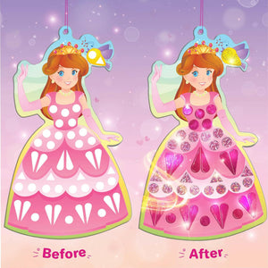 Imagimake Mirror Mosaic Princess & Unicorn  Go Science DIY | Arts & CRAFT | AGE 3+ | Mirror Mosaic Craft | Princess & Unicorn Theme.