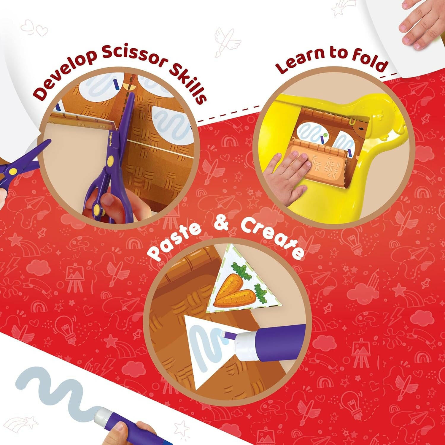 Imagimake My First Craft Kit  Go Science DIY | ARTS & CRAFT ACTIVITY KIT | AGE 3+ | 25 Craft Activities.