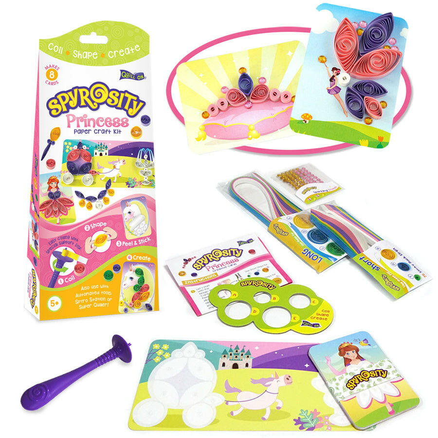 Imagimake Spyrosity Princess Themed Craft Kit  Go Science Goods.