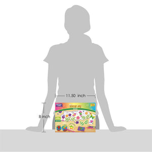 Imagimake Stamp Art Garden Theme  Go Science DIY | STAMP ART ACTIVITY KIT | AGE 3+ | GARDEN THEME.