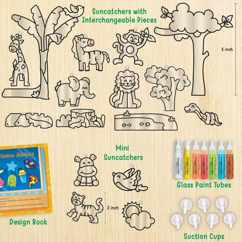 Imagimake Window Art Jungle  Go Science Goods.
