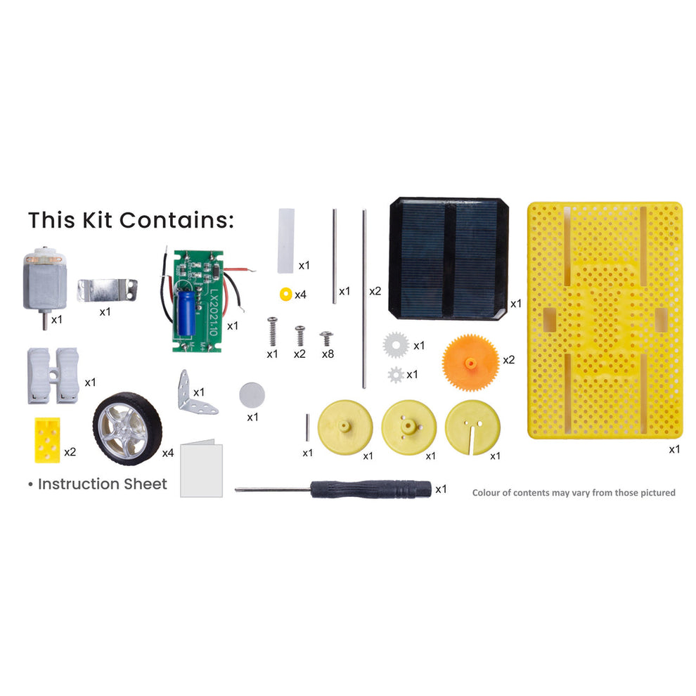 Itsy Bitsy Solar Charging Vehicle - STEM Learning Kit - Go Science