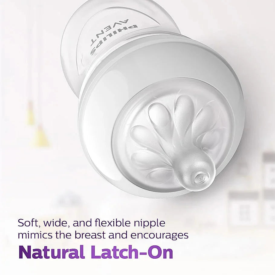 Nipple shield with text on a white background. Philips Avent Teat Natural Response Teat SCY961/02  0m+ go littles product image 3