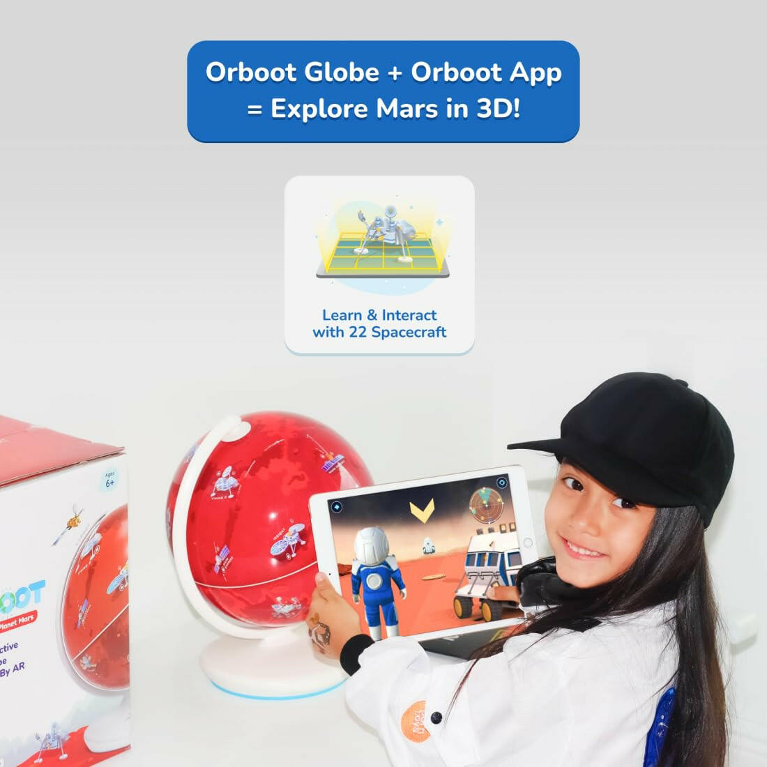 Play Shifu Orboot Planet Mars - AR Interactive Kit  Go Science .
