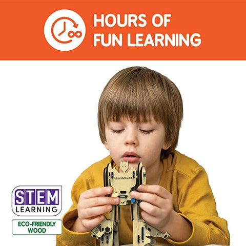 Skillmatics Buildables Dinosaur x Robot  Go Science .