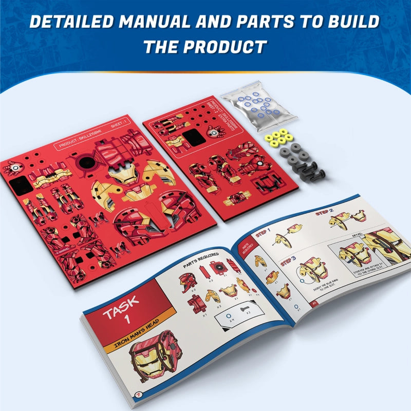 Skillmatics Buildables Iron Man | STEM construction toy Go Science Image 3