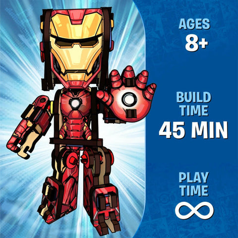 Skillmatics Buildable Iron Man  Go Science .