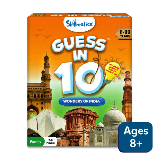 Skillmatics Guess in 10 Wonders of India  Go Science .