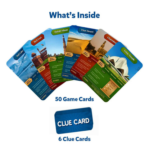 Skillmatics Guess in 10 Wonders of India  Go Science .