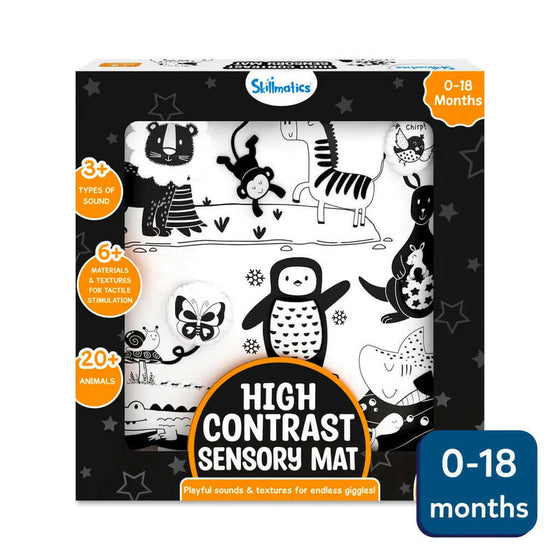 Skillmatics High Contrast Sensory Mat  Go Littles .