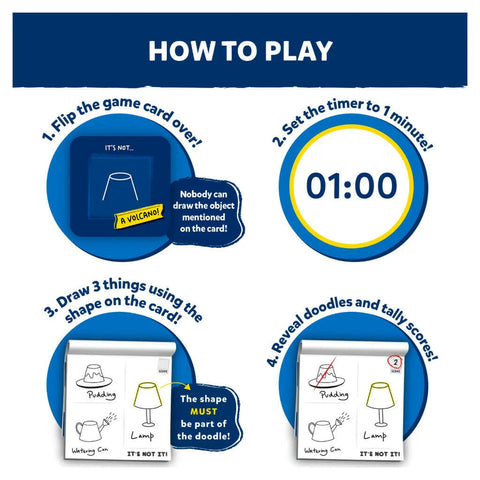 Skillmatics Its Not It  | Fast-Paced Creative Game  Go Science .