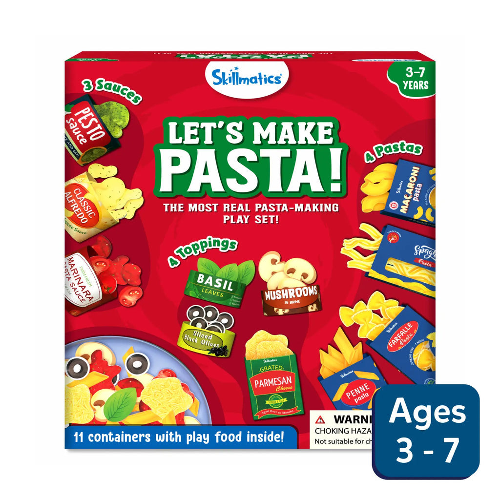 Skillmatics Lets Make Pasta | Play Food for Realistic Pretend Play for kids age 3+ Go Science Image 1