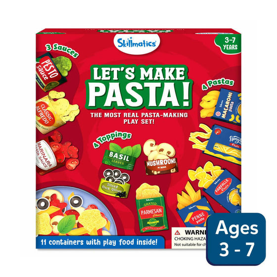 Skillmatics Lets Make Pasta | Play Food for Realistic Pretend Play  Go Science .