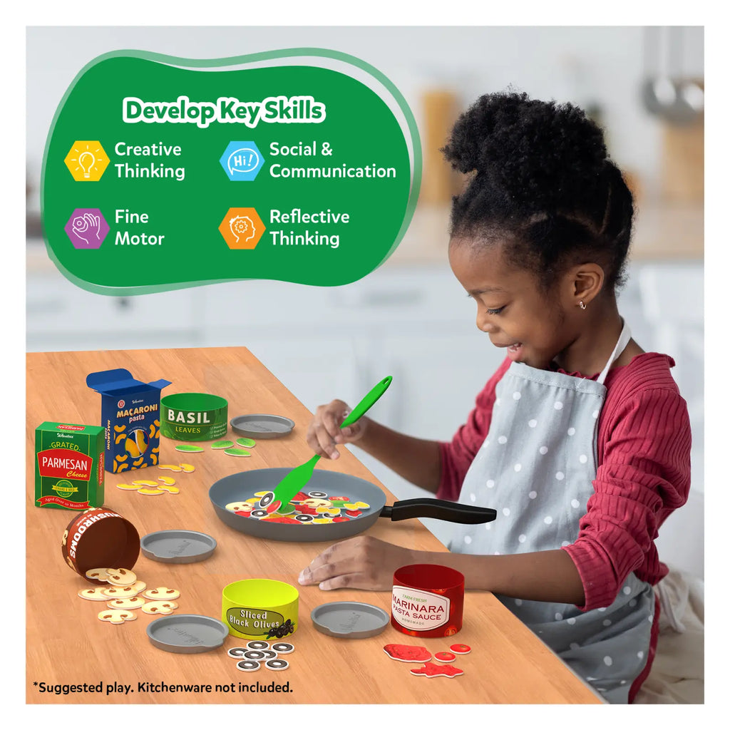 Skillmatics Lets Make Pasta | Play Food for Realistic Pretend Play for kids age 3+ Go Science Image 3