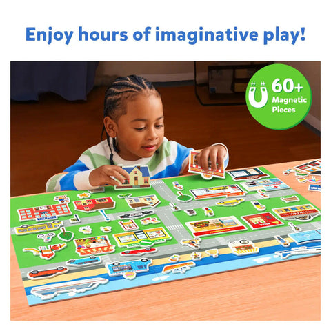 Skillmatics Magnetopia City | Interactive Pretend Play Set  Go Science .