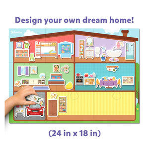 Skillmatics Magnetopia - Design Your Own Home | Interactive Pretend Play Set  Go Science .
