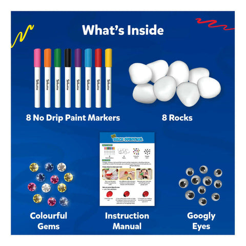 Skillmatics Rock Painting - No Mess Art & Craft Activity  Go Science .