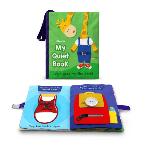 Skillmatics My Quite Book | Sensory Activity Book  Go Science .