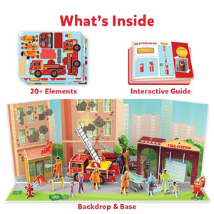 Skillmatics My World-Firefighters To The Rescue, Stem Building Playset & Learning Toy Go Science Image 2