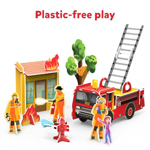 Skillmatics My World-Firefighters To The Rescue, Stem Building Playset & Learning Toy Go Science Image 3