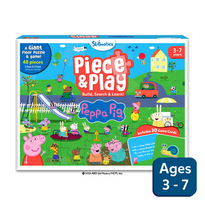 Skillmatics Piece &amp; Play: Peppa Pig | Floor Puzzle Go Science Image 1