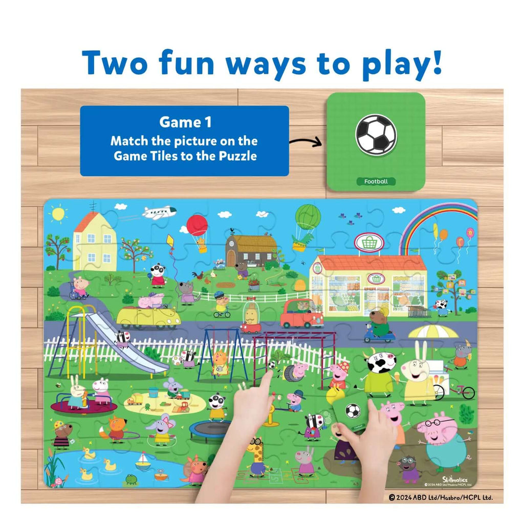 Skillmatics Piece &amp; Play: Peppa Pig | Floor Puzzle Go Science Image 5