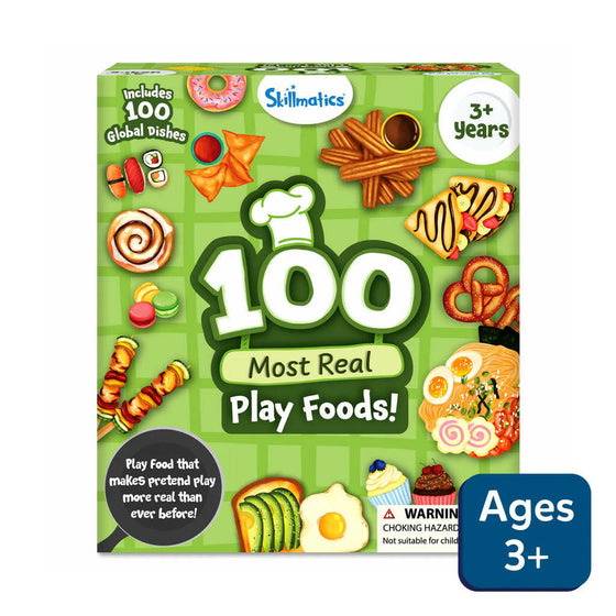 Skillmatics 100 Most Real Play Foods  Go Science .