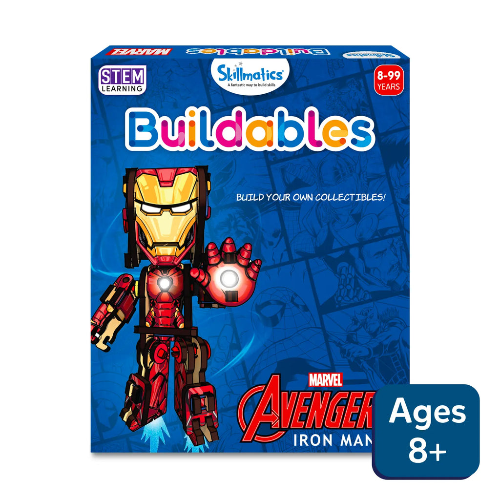 Skillmatics Buildables Iron Man | STEM construction toy Go Science Image 1