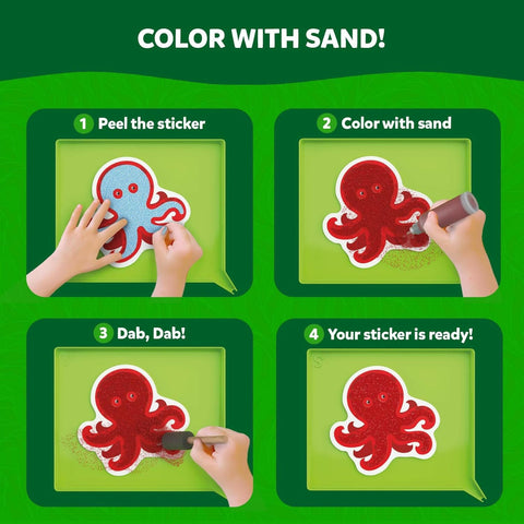 Skillmatics Sandtastic Art - Animals  Go Science .