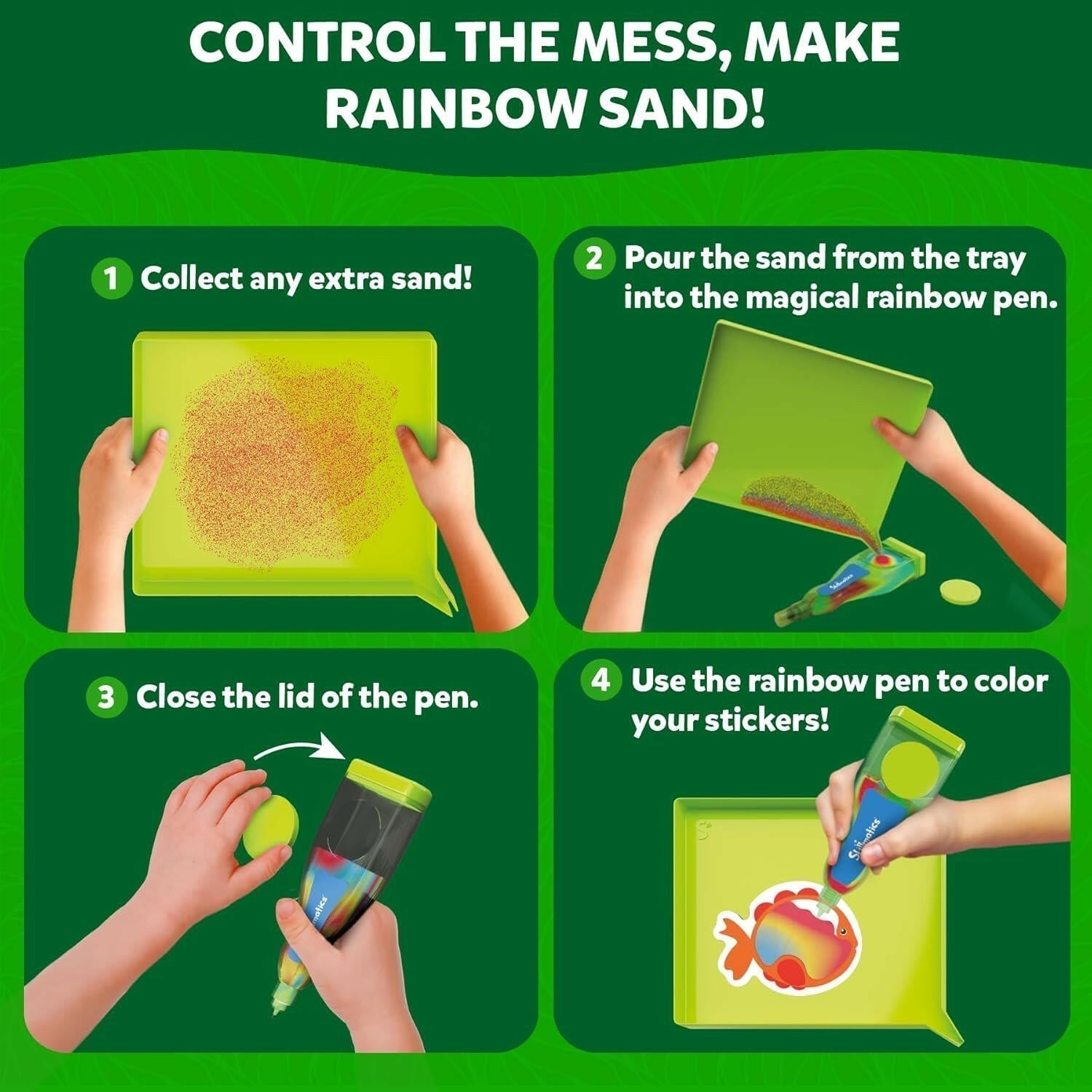 Skillmatics Sandtastic Art - Animals  Go Science .