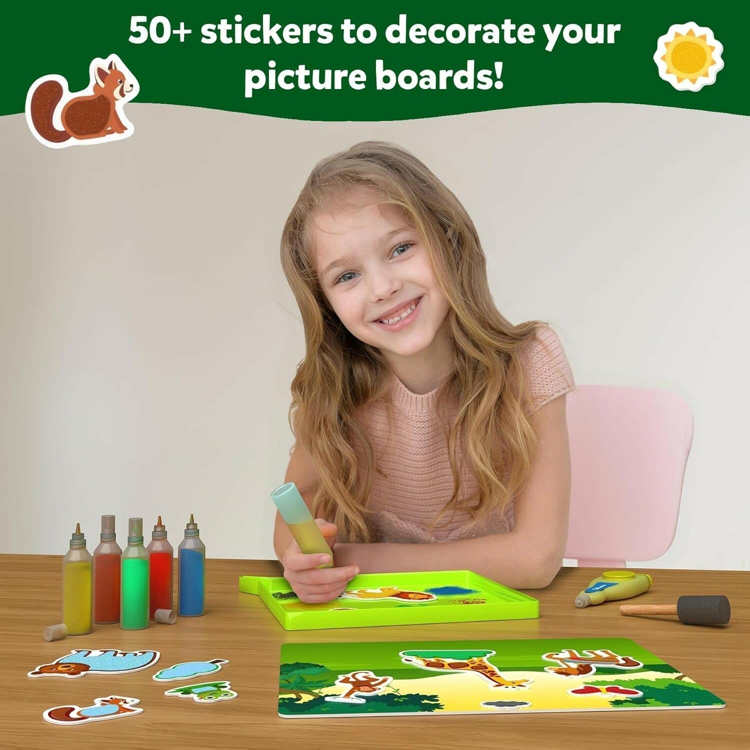 Skillmatics Sandtastic Art - Animals  Go Science .