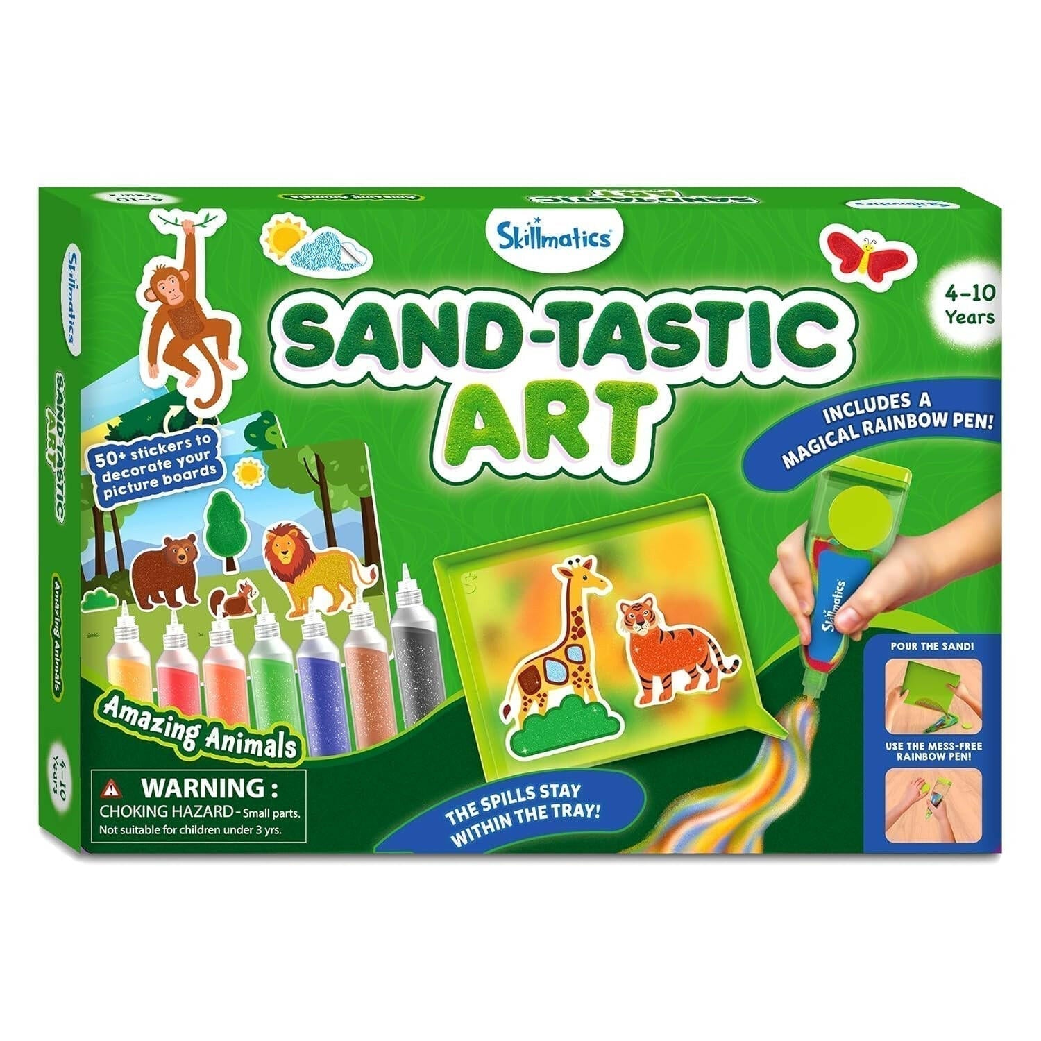 Skillmatics Sandtastic Art - Animals  Go Science .