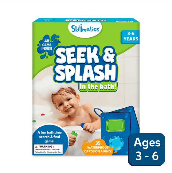 Skillmatics Seek & Splash Junior | Bath time Search and Find Game  Go Science .
