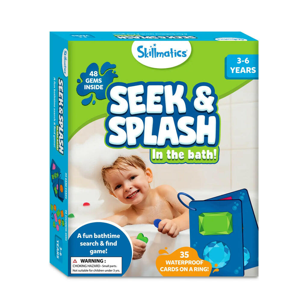 Skillmatics Seek & Splash Junior | Bath time Search and Find Game  Go Science .
