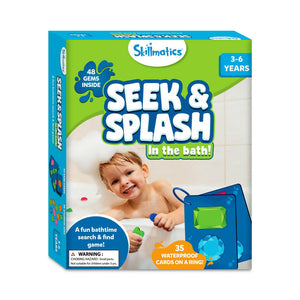 Skillmatics Seek & Splash Junior | Bath time Search and Find Game  Go Science .