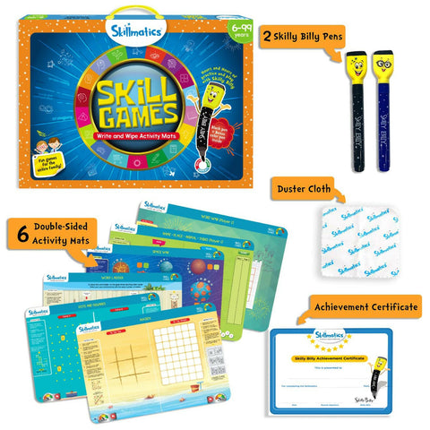 Skillmatics Skill Games -  Reusable Activity Mats  Go Science .