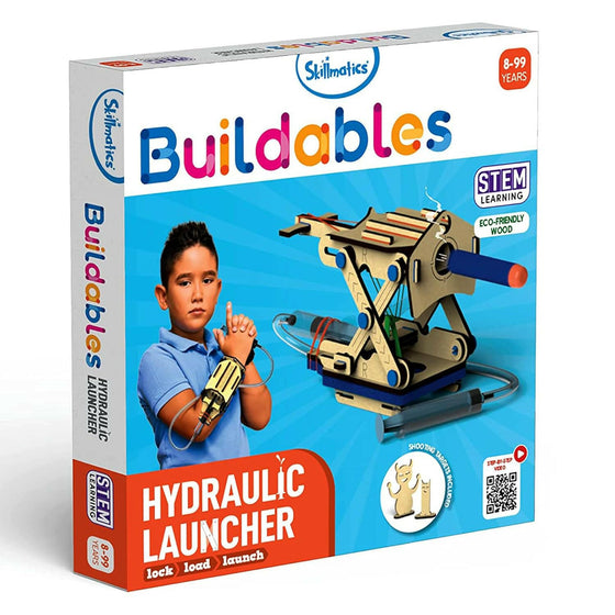 Skillmatics Buildable Hydraulic Launcher  Go Science .