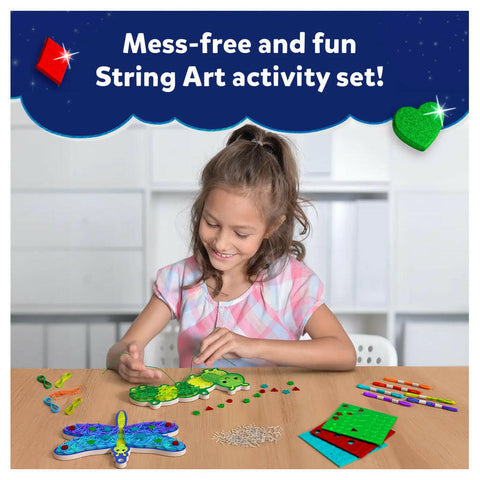 Skillmatics Super Strings: Bugs & Butterflies | String Art  Go Science .