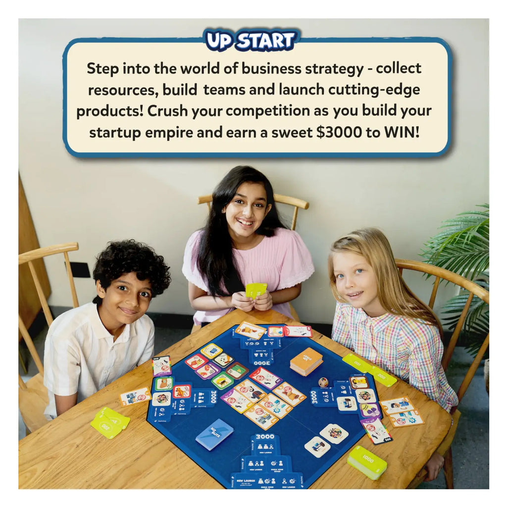Skillmatics Up Start | Entrepreneurship and Business Strategy Game (Ages 7+) Go Science Image 2