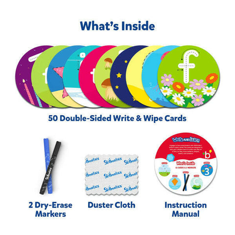 Skillmatics Write and Learn Cards for Toddlers  Go Science .