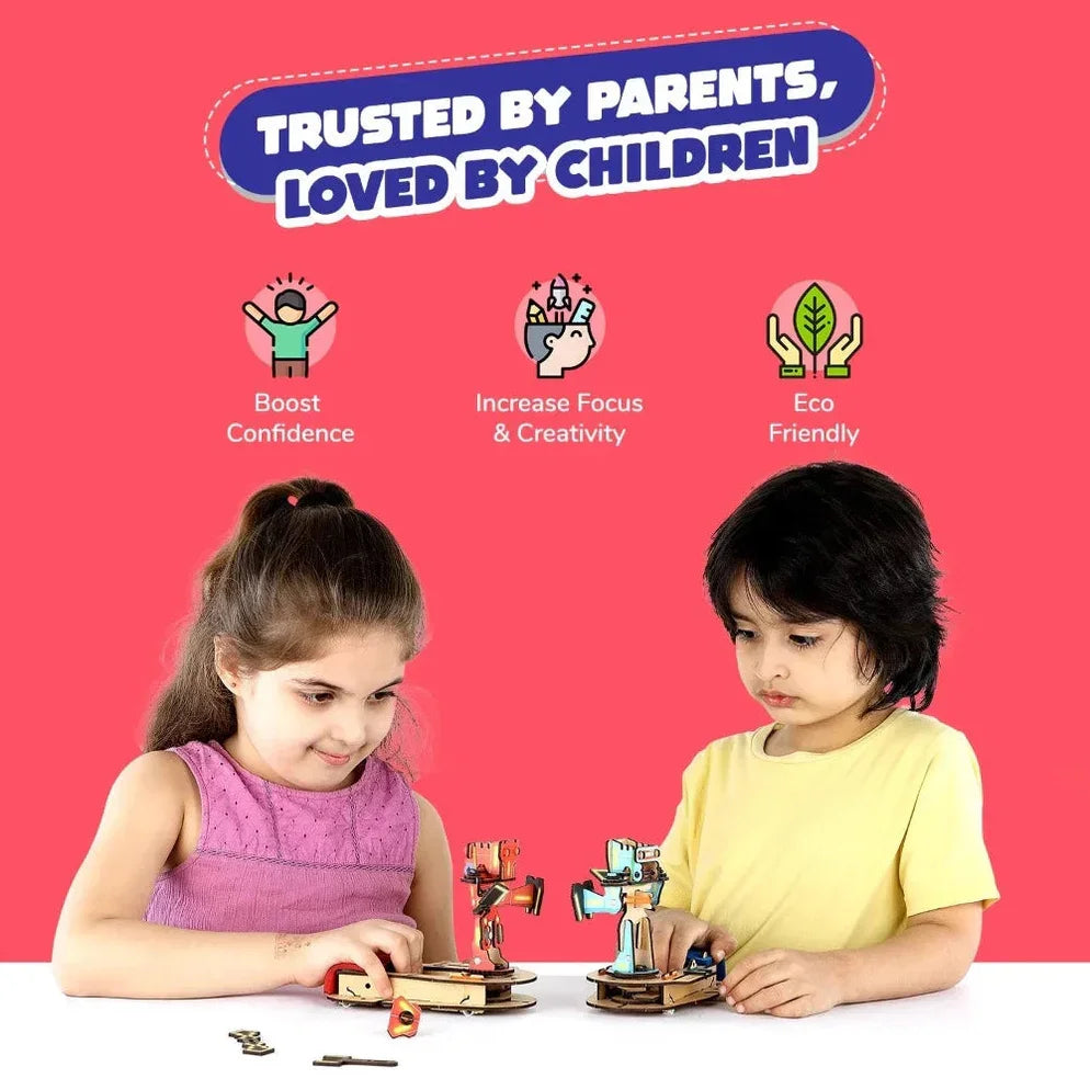 Smartivity Clash of Cyborgs  Go Science Robotics, Mechanics & Design Concepts.