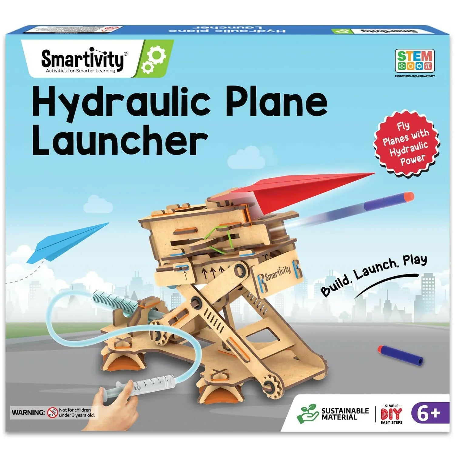 Smartivity Hydraulic Plane Launcher  Go Science .