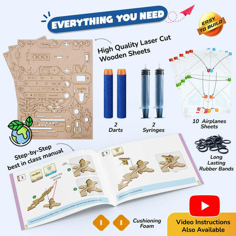 Smartivity Hydraulic Plane Launcher  Go Science .