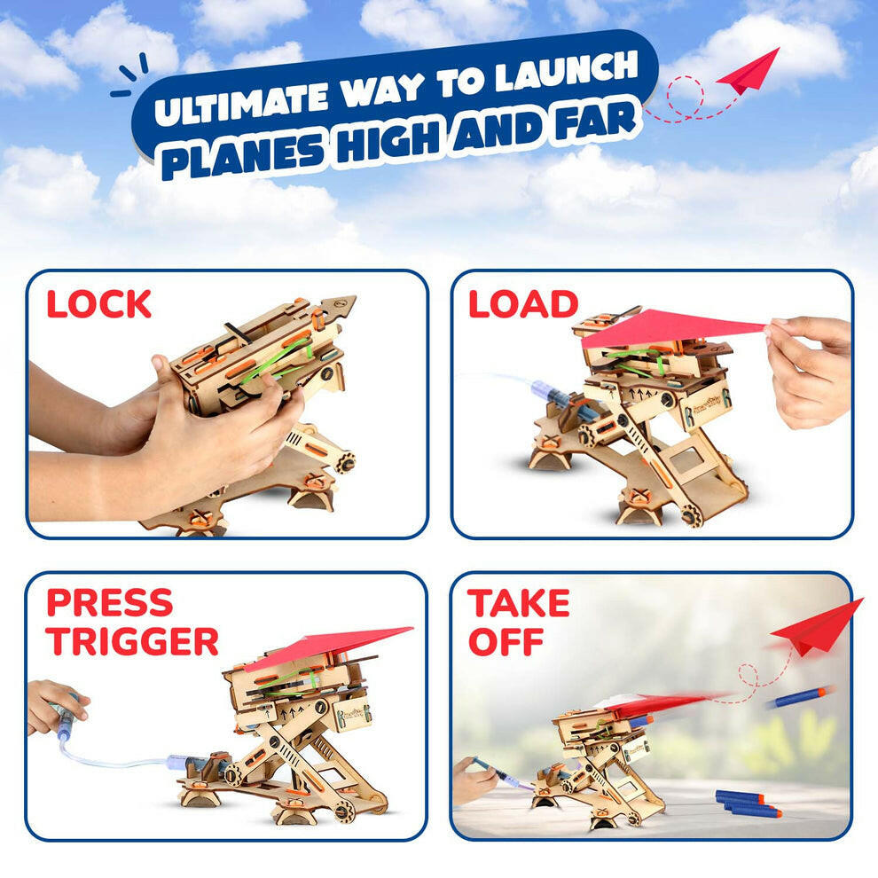 Smartivity Hydraulic Plane Launcher  Go Science .