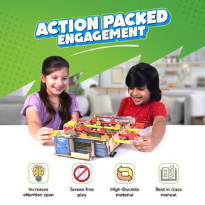 Smartivity DIY Foosball for Kids Ages 6 to 12 Years Go Science Image 2