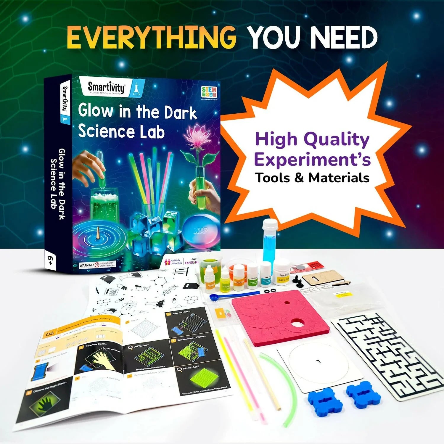 Smartivity Glow in the Dark - Science Lab  Go Science .