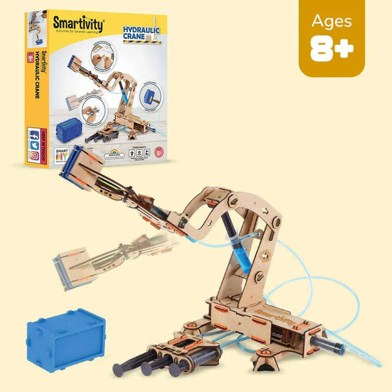 Smartivity Hydraulic Crane  Go Science .